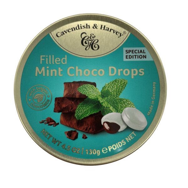 Cavendish & Harvey Mint filled Choco Drops