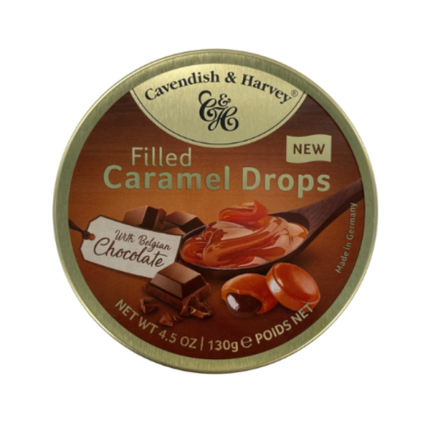 Cavendish & Harvey Caramel Drops filled with Belgian Chocolate