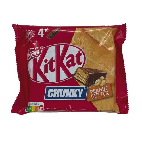 KitKat Chunky Peanut Butter  4 Riegel