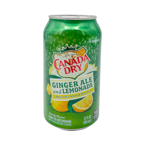 Canada Dry Ginger Ale and Lemonade