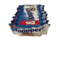 Knoppers Schnitte, 8er Pack (8x25g)