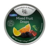 Cavendish & Harvey Sugar Free Mixed Fruit Drops